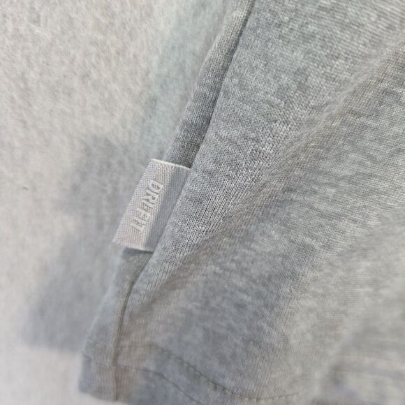 Nike Running Shirt Dri-Fit Men's Size XL Lightweight Grey Spellout - Picture 7 of 8